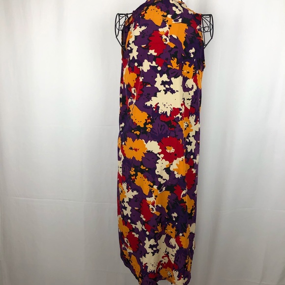 LuLaRoe floral long vest XS - Picture 4 of 6